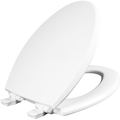 Mayfair Toilet Seat Elng Wood Wh 147SLOW-000
